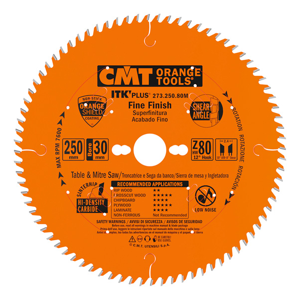 Circular saw blades CMT ITKPlus®